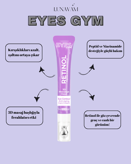 Wemara Retinol&Anti-Aging (Mor) Eyes Gym 18 Ml