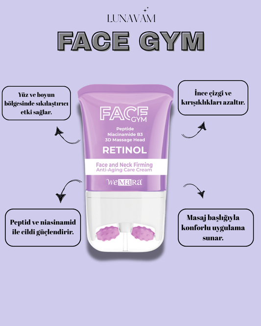 Wemara Retinol&Anti-Aging (Mor) Face Gym 80 Ml