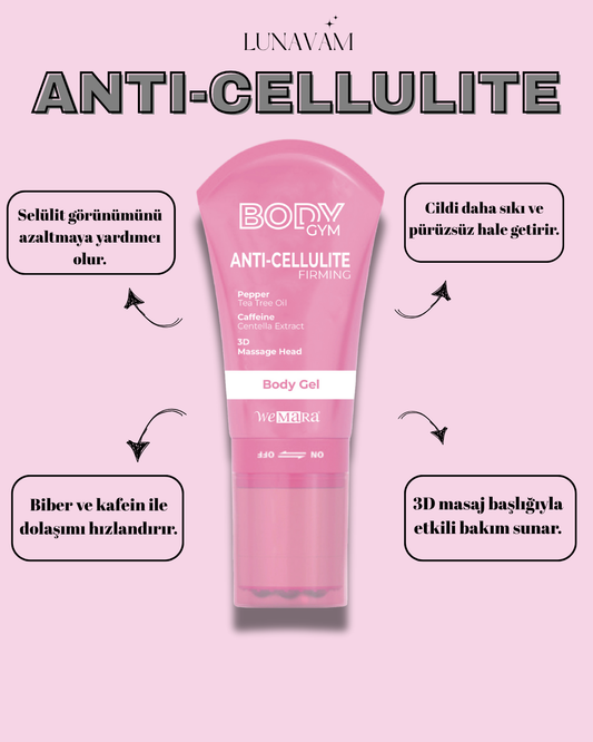 Wemara Anti-Cellulite&Firming Isitici Etkili Body Gym 120 Ml